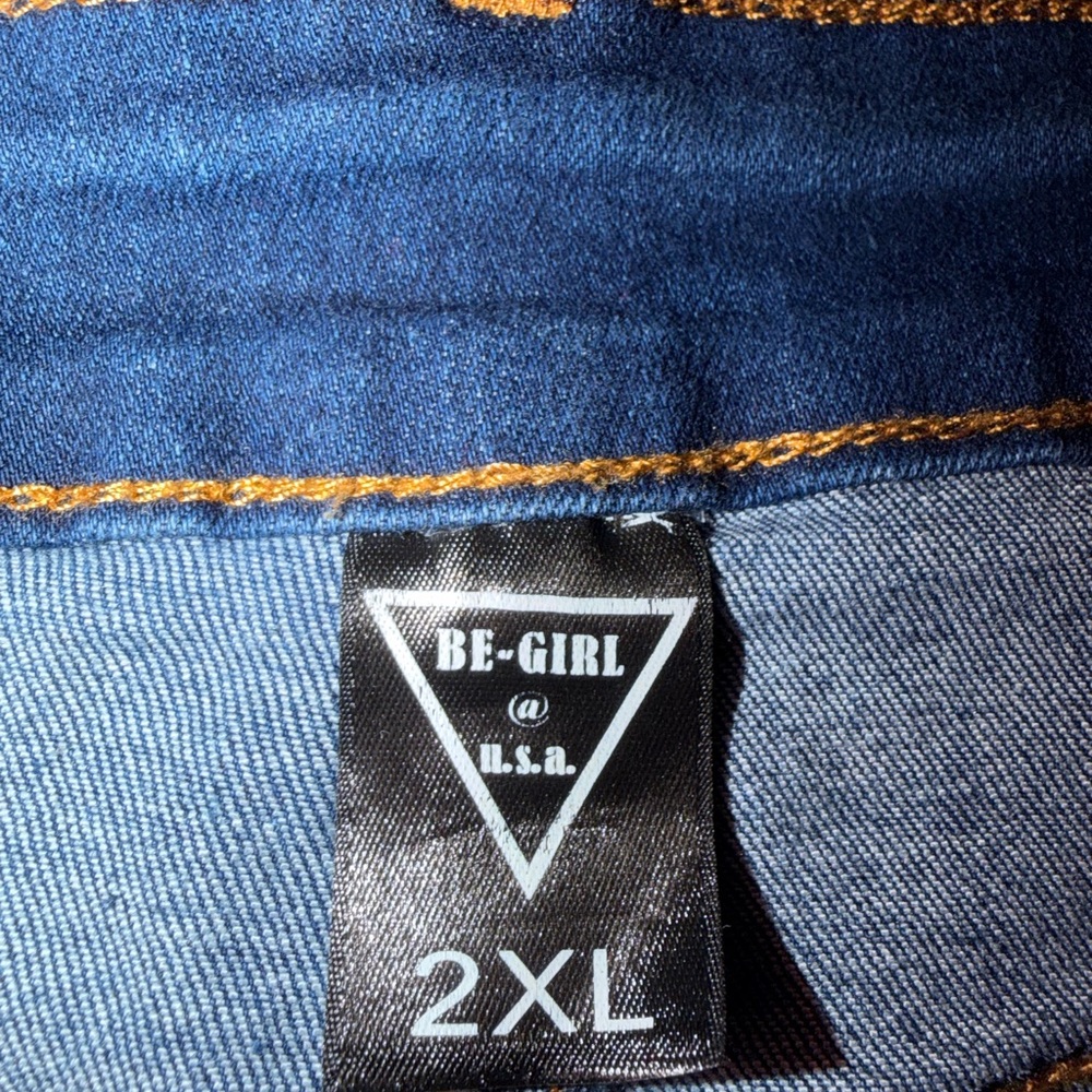 BE-GIRL Denim skirt in Classic Blue (2XL) - Picture 3 of 3